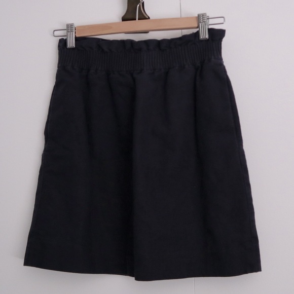 J. Crew navy mini skirt - Picture 4 of 5